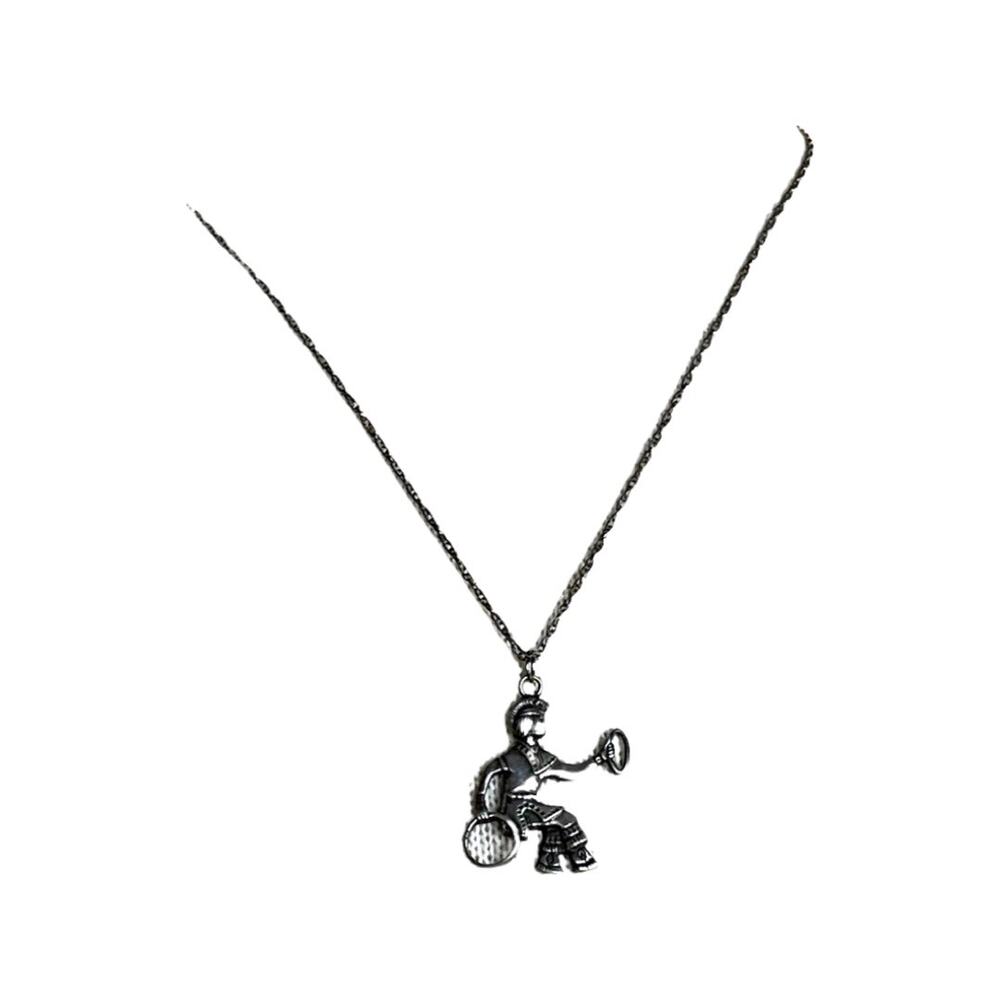 Vintage Sterling Silver Native American Hoop Dancer Pendant